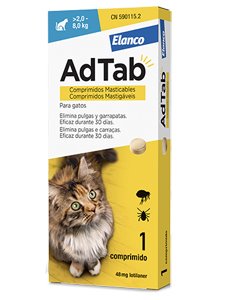 ADTAB GATO 48 mg. (2 - 8 Kg.) 1 comprimido